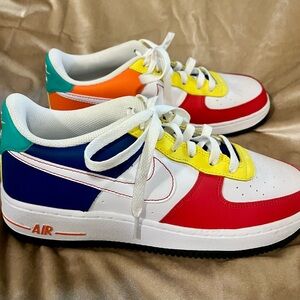 Nike Air Force 1 Low ‘07 LV8 Rubik’s Cube Size 7Y